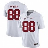 Alabama Crimson Tide 88 O.J Howard White Nike College Football Jersey Dzhi,baseball caps,new era cap wholesale,wholesale hats